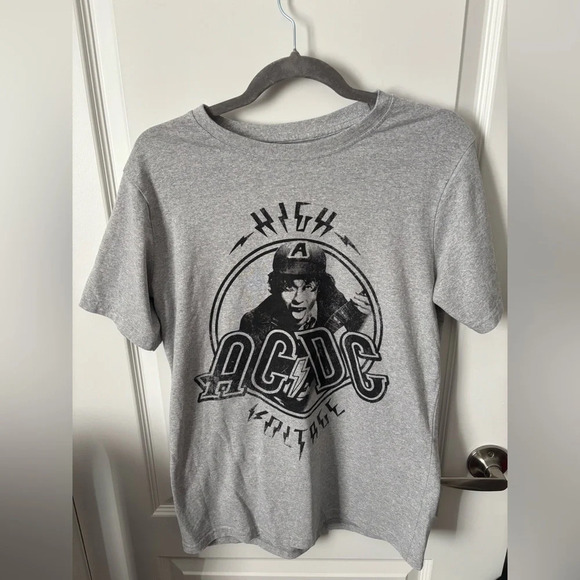Official Merch | AC/DC High Voltage Grey Graphic T-Shirt | Size M - Picture 2 of 5